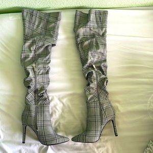 Fashion Nova Thigh High Boots